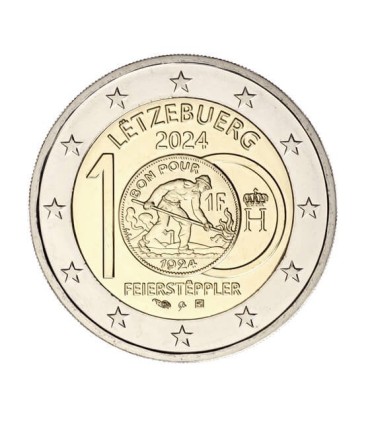 2 Euros Luxemburg 2024 - Feierstëppler-Franken  9,89 €