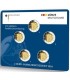 5 x 2 euro BU Alemania 2024 - Frankfurt Constitución € 27,95