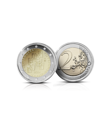 2 Euro Finland 2024 BE- Verkiezingen en democratie €22,95