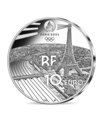 10 euro BE France 2024 silver - Eiffel Tower heritage  84,99 €