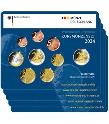 5 BU DUITSLAND 2024 A,D,F,G,J €137,95