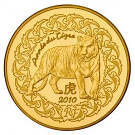50 Euro année du tigre 2010  401,34 €