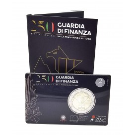 Coincard 2 Euro BU Italie 2024 - 250 ans du Garde des Finances