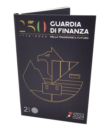 Tarjeta 2 Euro BU Italia 2024 - 250 años de la Guardia di Finanza € 19.49