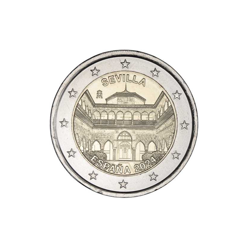 2 Euro Espagne 2025 Cathédrale de Séville