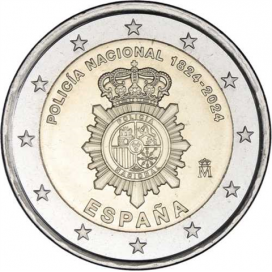 2 Euro Espagne 2024 - Police Nationale