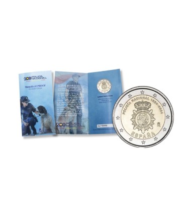 2 Euro BE España 2024 - Policía Nacional €29.95