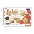 Sextuple BU 10, 20 et 50 cents France 2023-2024