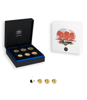 Sextuple BE 10, 20 en 50 cent Frankrijk 2023-2024 € 114,95