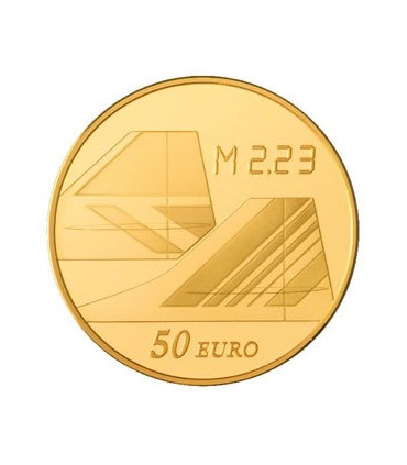European Mintmark: 40 aniversario del primer vuelo del Concorde - 50 Euro GOLD 1/4oz BE 2009 € 516.72