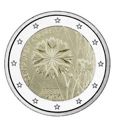 2 Euro Estland 2024 - Die Kornblume  3,25 €