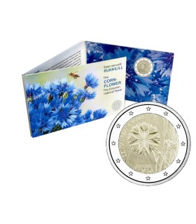 Tarjeta 2 Euro Estonia 2024 - Le Bleuet € 19.49