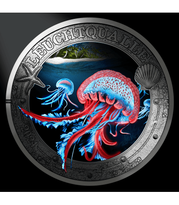 3 euros Austria 2024 - Medusa pelágica 14,95 euros