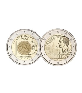 2 x 2 Euro Luxemburgo 2024 - Versión con holograma 349,95 euros