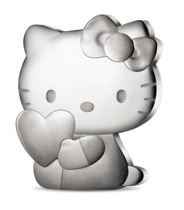 10 euros BE Prata Hello Kitty 2024 (Forma) € 119,95