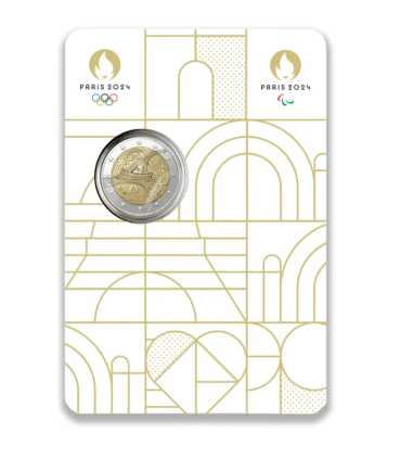 2 euro Francia 2024 BU Coincard - Torre Eiffel € 24.89