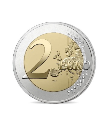 2 euro Francia 2024 BE Reverso pulido - Torre Eiffel € 249.95