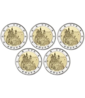 2 Euro DEUTSCHLAND 2012 die 5 Workshops  25,95 €