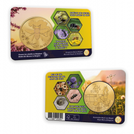 Coincard Francaise 2,50 Euro Belgique 2024 - Abeille