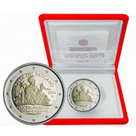 2 Euro BE Vaticaan 2024 - Thomas van Aquino €57,95