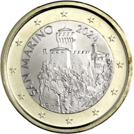 1 Euro Saint Marin 2024