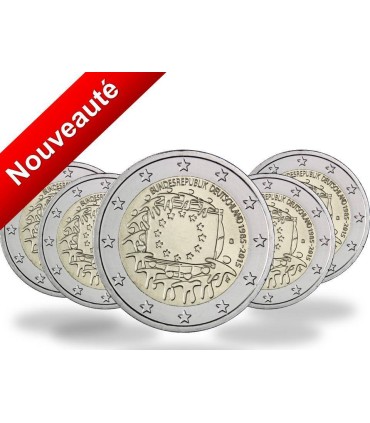 5x2 Euro Duitsland 2015 vlag €23,97