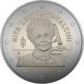 Moeda de 2 euros Itália 2024 - Rita Levi Montalcini 19,95