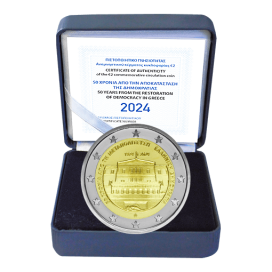 2 Euro BE Grécia 2024 - Democracia € 124,95