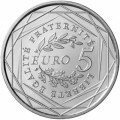 5 Euro argent semeuse 2008 - Auteur: Atelier de Gravure Poids: 10 gr 0,35 oz Diamètre: 27 mm 1,08 inch Tirage: 2 000 000 Métal