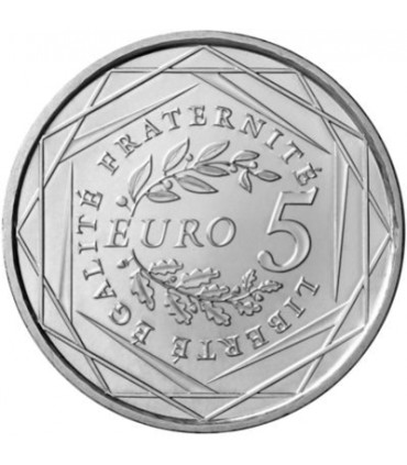 5 Euro zilveren zaaier 2008 € 12,04