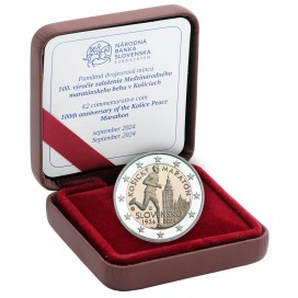 2 Euro BE Slowakije 2024 - Internationale marathon €93,95