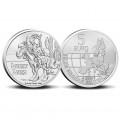 Tarjeta 5 euros Bélgica 2024 - Lucky Luke versión en relieve €13.69