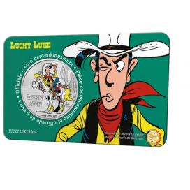 Tarjeta 5 euros Bélgica 2024 - Lucky Luke versión color 18,69 euros