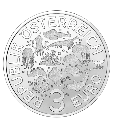 3 euro Austria 2024 - Pastinaca gialla  14,95 €