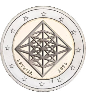 2 Euro Letland 2024 - Himmeli €3,29