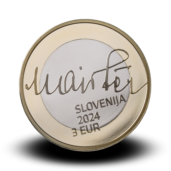 3 euros Eslovénia 2024 - Rudolf Maister 4,89 euros