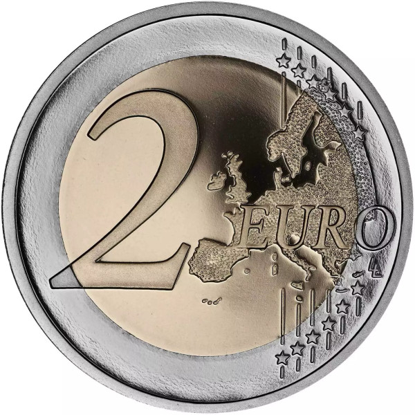 2 euros Chipre 2024 - 20 anos de adesão à UE 1,00 euros