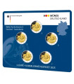 5 x 2 euro BU Germania 2025 - Regione Saarland