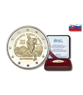 2 Euro BE Slowakije 2025 - IJshockey €99,95