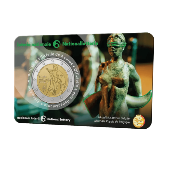 Coincard 2 Euro Belgio 2025 - Lotteria  10,99 €