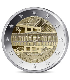 2 Euro France 2025 Unc - Louvre Museum  11,89 €