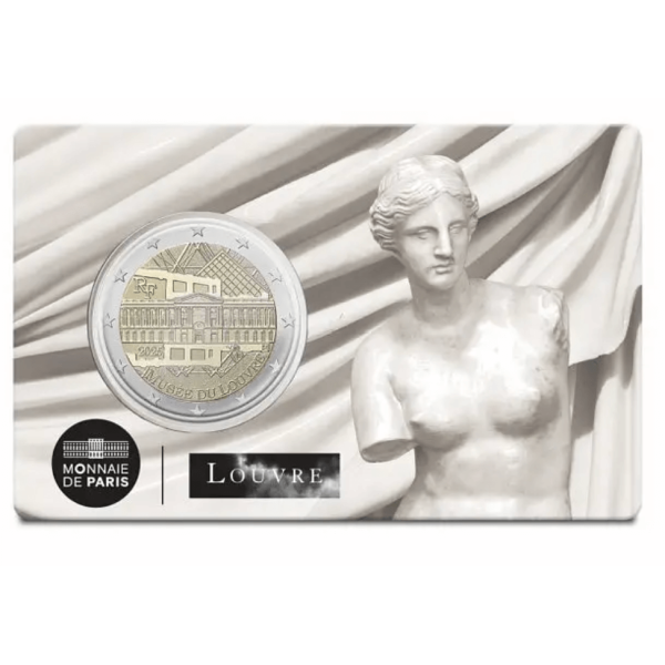 Coincard 2 Euro Francia 2025 Venere di Milo - Museo del Louvre  11,49 €