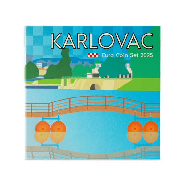 Universelles Brillant-Set BU Kroatien 2025 - Karlovac 27,89 €