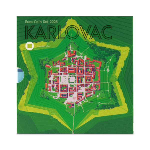 Universelles Brillant-Set BU Kroatien 2025 - Karlovac 27,89 €