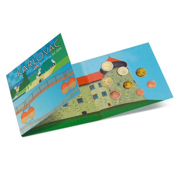 Universelles Brillant-Set BU Kroatien 2025 - Karlovac 27,89 €
