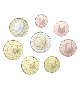 Serie 3,88 Euro Spagna 2025 Felipe VI €6,49