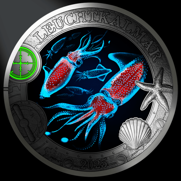 3 Euro Austria 2025 - Calamar luciérnaga €13.95