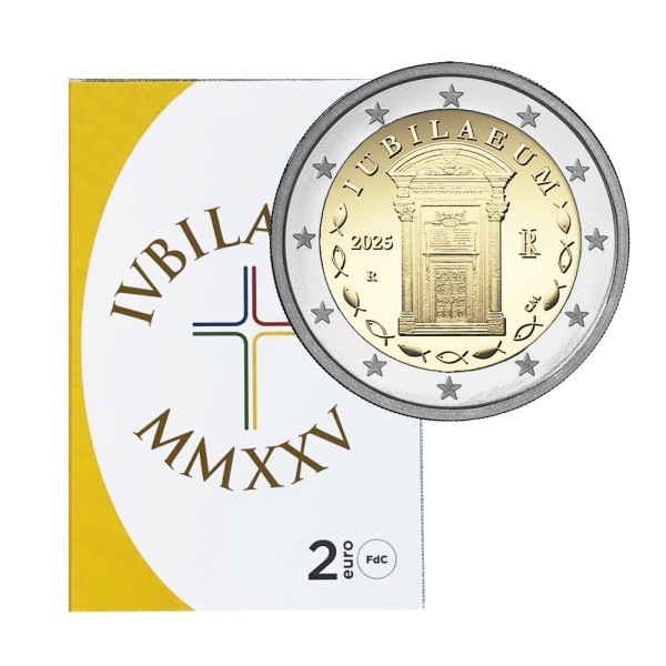 Munt 2 Euro Italië 2025 BU - Jubileum 2025 €19,75
