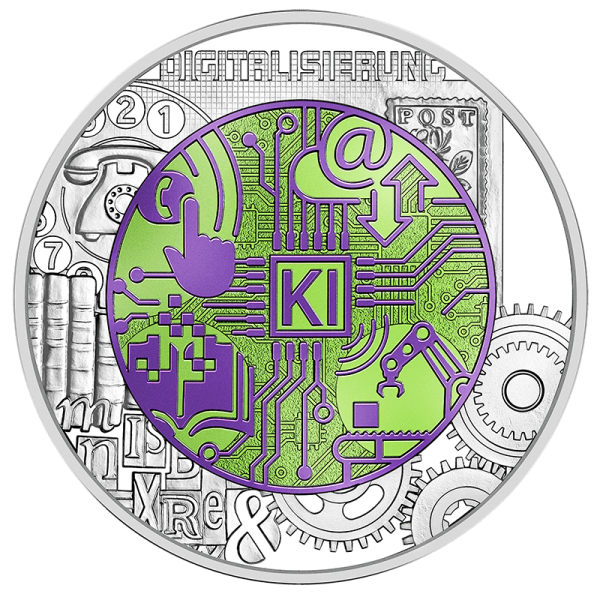 25 euros Áustria Niobium 2025 BU - Digitalização 99,49 euros