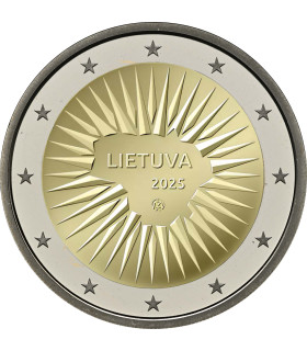 2 Euro Lithuania 2025 - National Defense  3,29 €
